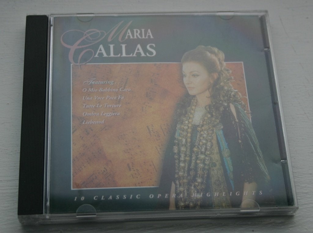 Maria Callas, 10 Classic Opera Highlights, Ophalen of Verzenden, Classicisme, Zo goed als nieuw, Opera of Operette