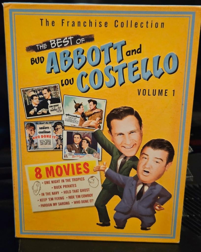 The Best of Abbott and Costello: Volume 1 Boxset zgan, Ophalen, Alle leeftijden, Zo goed als nieuw, Komedie
