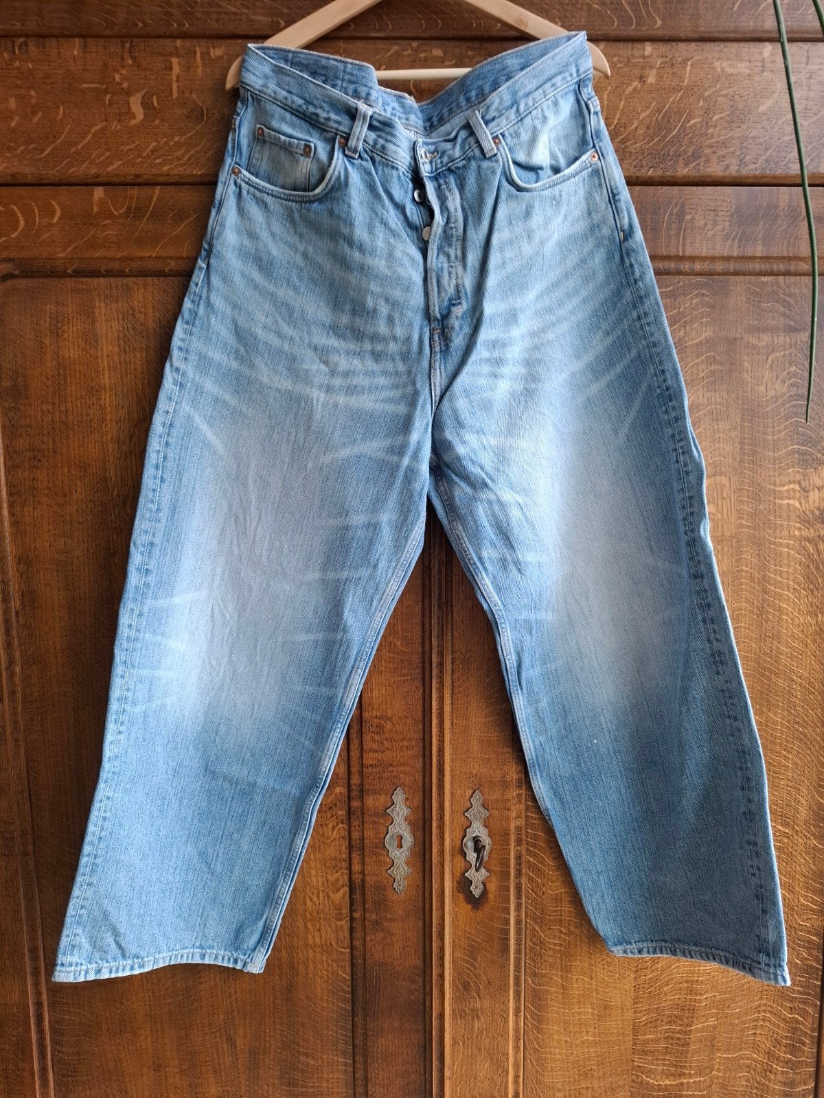 Weekday Baggy Jeans W33 L32, Blauw, Ophalen of Verzenden, Weekday, W33 - W34 (confectie 48/50)