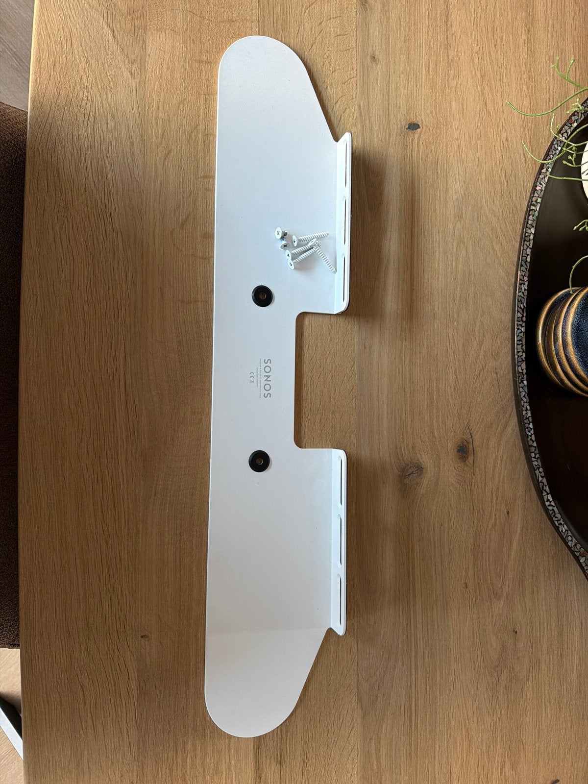 Sonos Beam muurbeugel wit - Zo goed als nieuw, Ophalen of Verzenden, Zo goed als nieuw