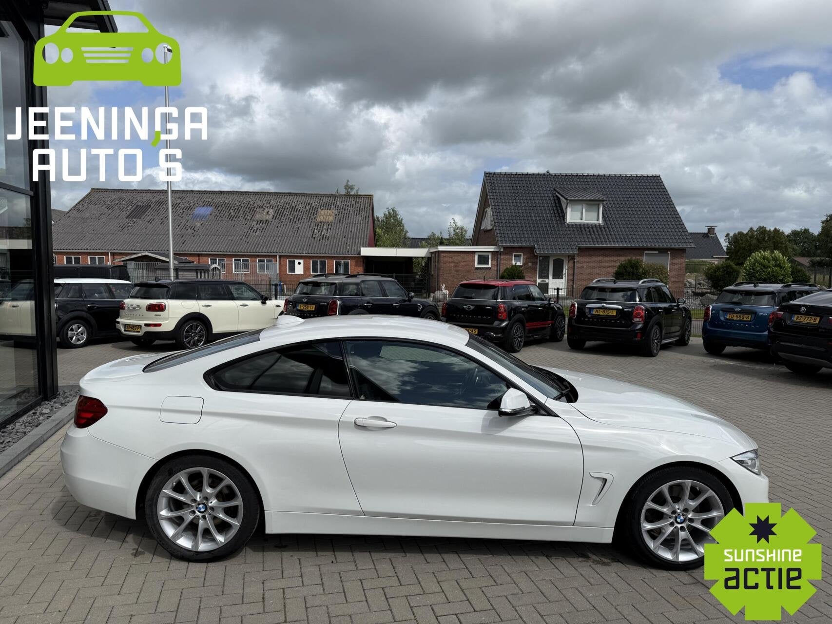 BMW 4-serie Coupé 428i Executive|Msport|Clima|PDC|Navi|NAP, Auto's, Automaat, 745 kg, Gebruikt, 1445 kg