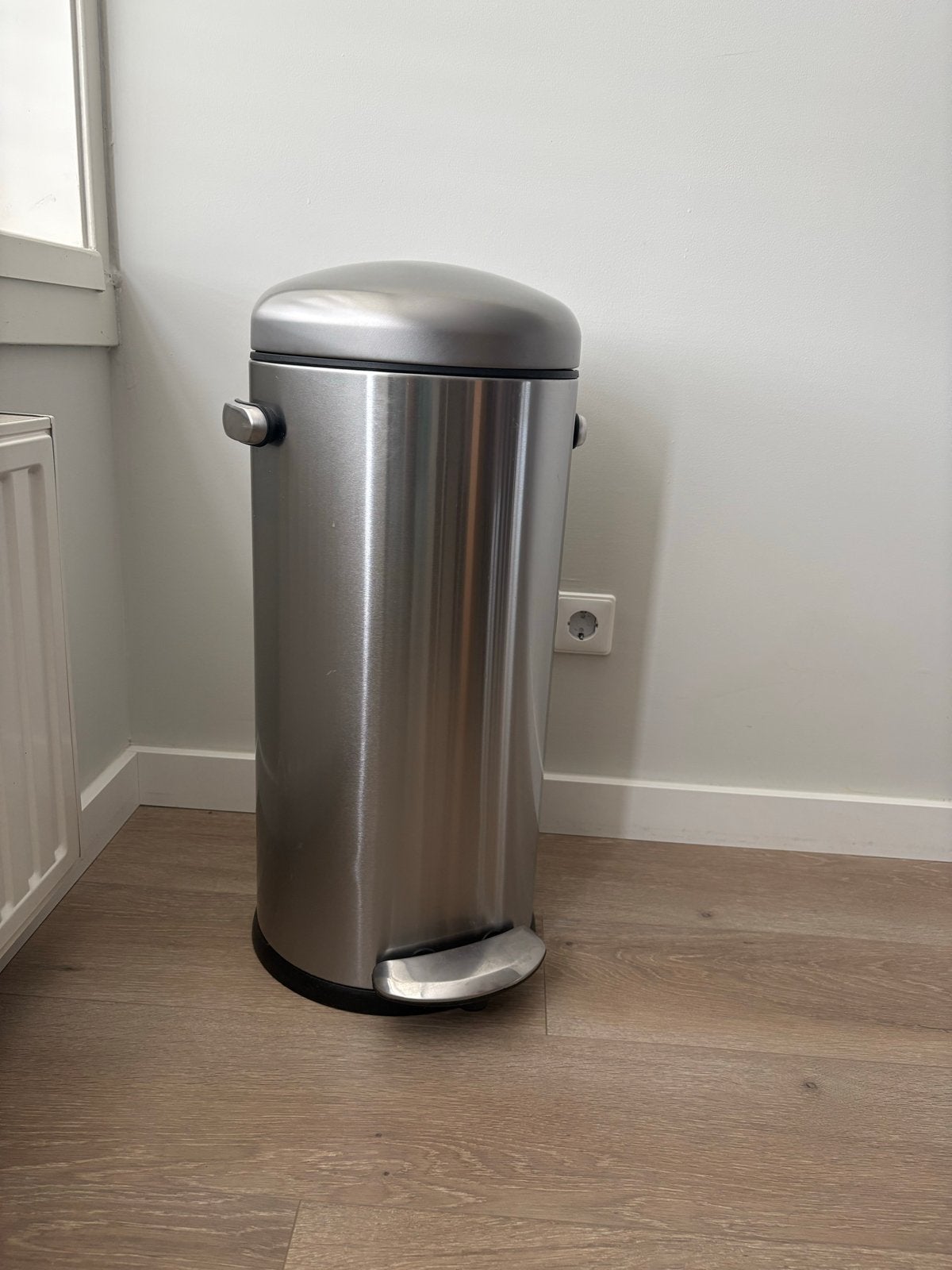 RVS Pedaalemmer Simple Human, Huis en Inrichting, Ophalen, 50 – 75, Gebruikt, Met pedaal