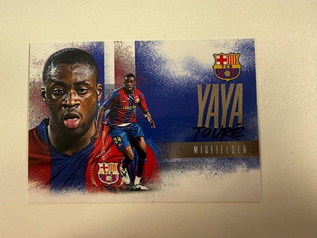 Yaya Toure Landscape Futera FX Barcelona 2026, Ophalen of Verzenden, Nieuw, Buitenlandse clubs, Poster, Plaatje of Sticker