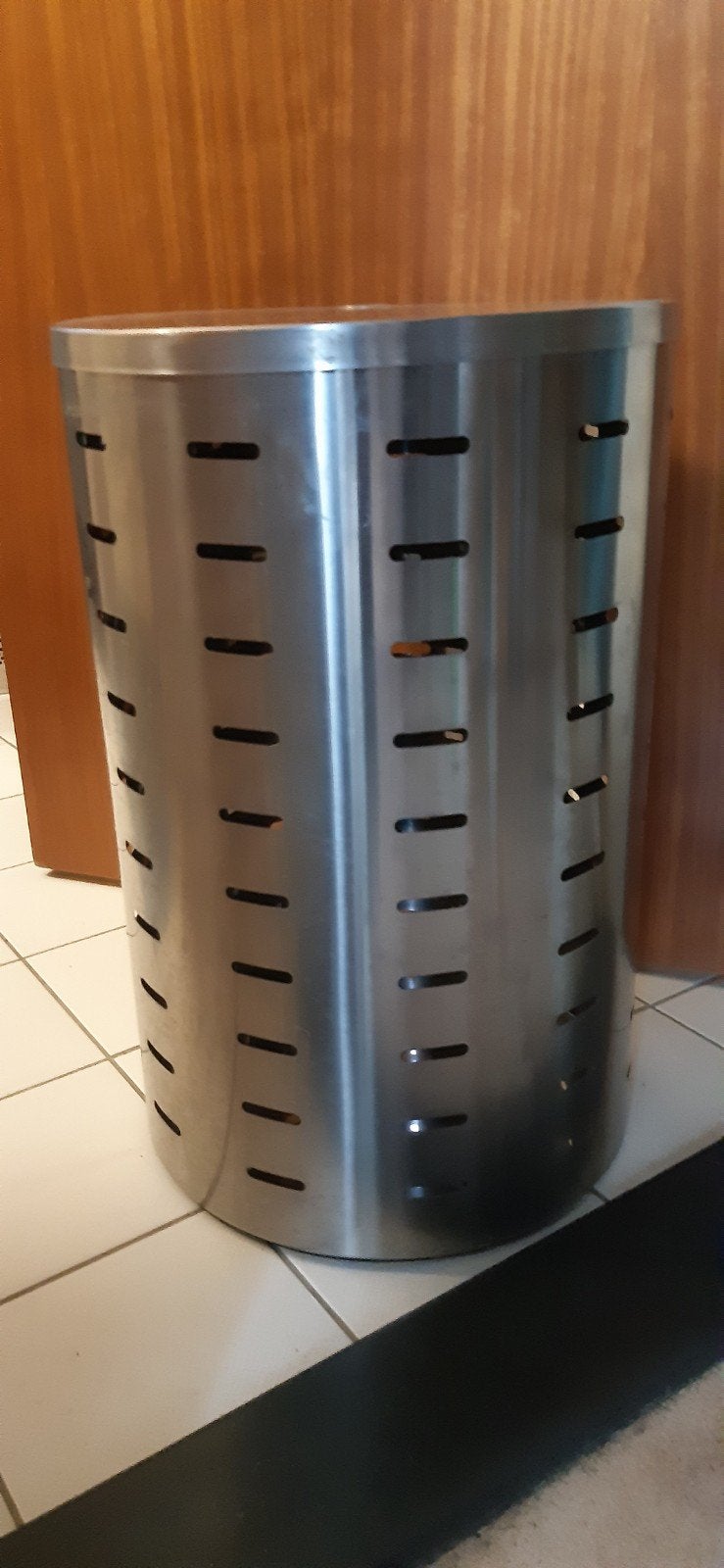 Stijlvolle RVS Wasbox -  wasmand, Ophalen, Gebruikt, 50 tot 75 cm, 40 liter of meer