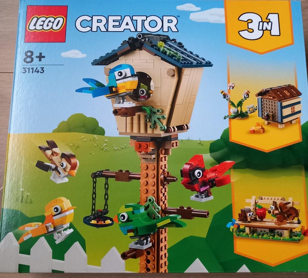 NIEUW LEGO Creator 31143 Vogelhuisje superleuk GESEALD, Lego, Nieuw, Ophalen of Verzenden, Compleet