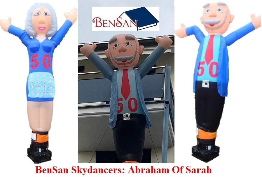 Sarah of Abraham skydancer skytube huren huur bensan enter, Hobby en Vrije tijd, Feestartikelen | Verhuur, Ophalen, Zo goed als nieuw
