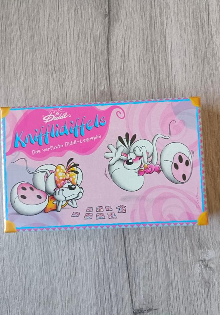 Diddl Knifflidiffels Legespiel, Verzamelen, Diddl, Verzenden, Zo goed als nieuw, Papier, Kaart of Schrift