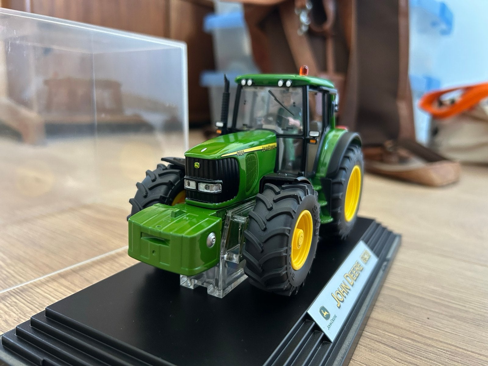John Deere 6920 tractor Siku Farmer 1:32 in vitrinebox, Overige merken, 1:32 tot 1:50, Overige typen, Ophalen of Verzenden