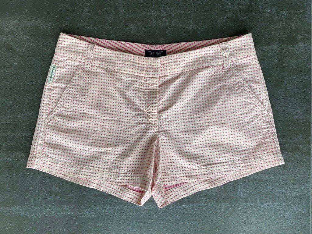 ARMANI broek, maat 40, Kort, Verzenden, Roze, Gedragen