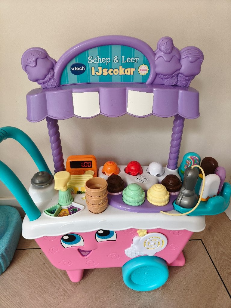 İjskar vtech roze, Ophalen, Zo goed als nieuw, 6 maanden tot 2 jaar