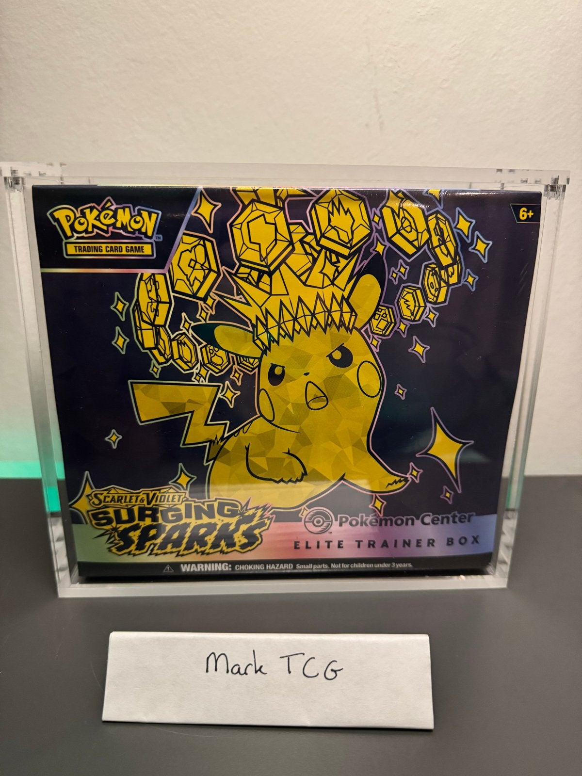 Scarlet & Violet Surging Sparks Elite Trainer Box PC, Ophalen of Verzenden, Nieuw, Overige typen