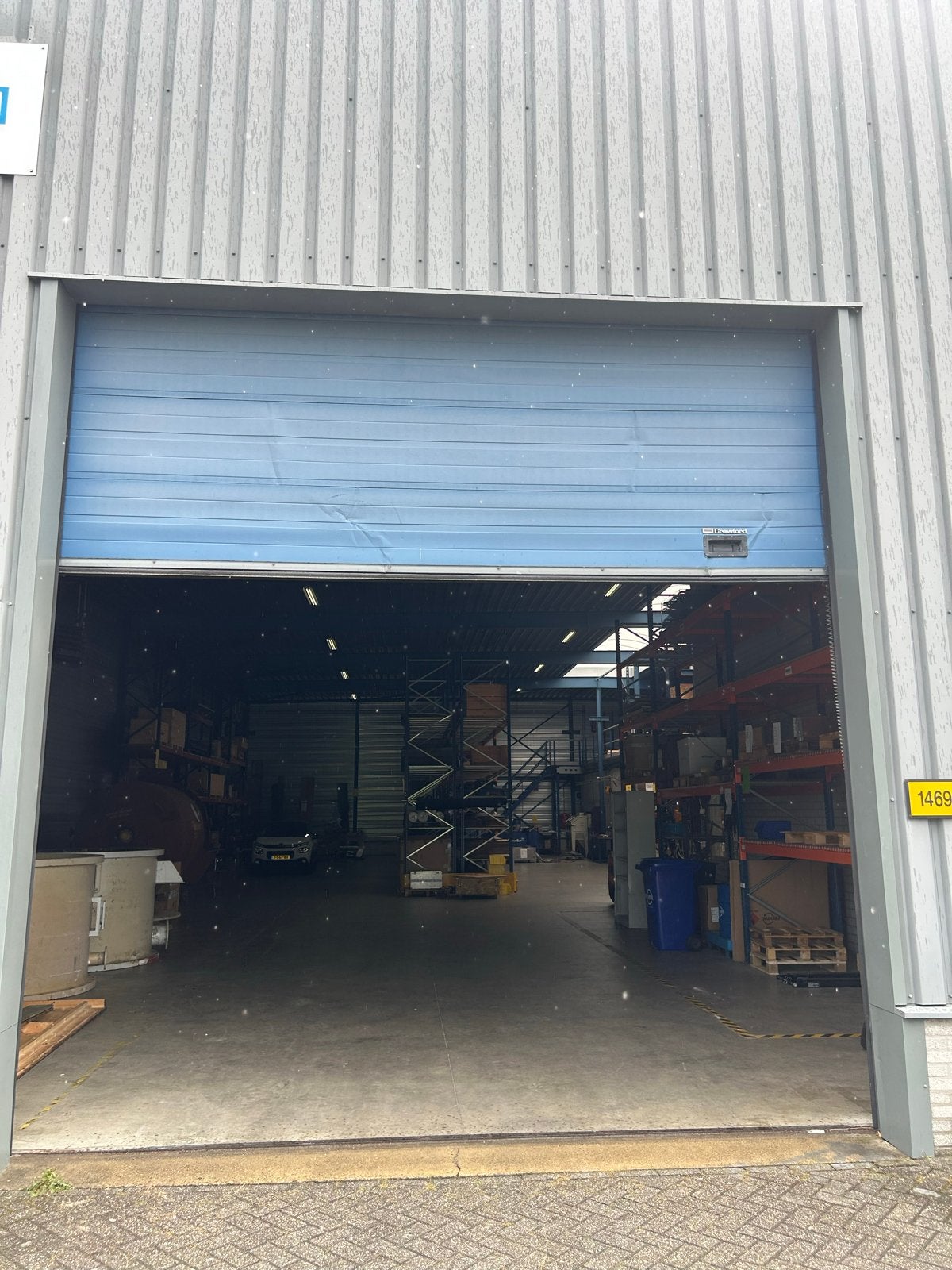 Crawford Overheaddeur, Lichte schade, nog werkend, Gebruikt, Garagedeur, Ophalen of Verzenden, Metaal