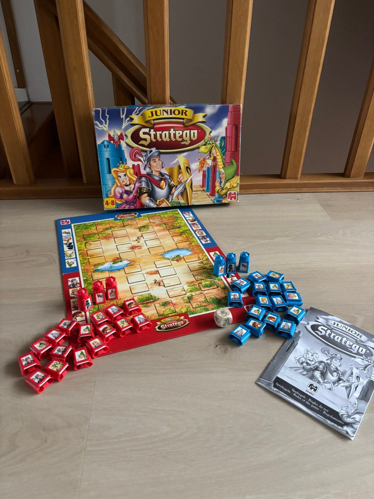 Jumbo bordspel stratego junior compleet, Ophalen of Verzenden, Zo goed als nieuw