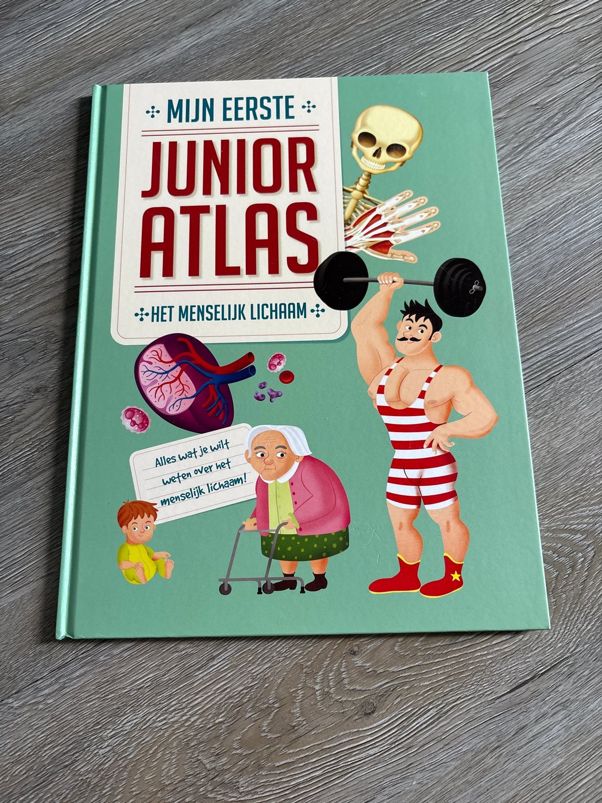 Mijn Eerste Junior Atlas: Het Menselijk Lichaam, Boeken, Kinderboeken | Jeugd | onder 10 jaar, Ophalen of Verzenden, Zo goed als nieuw