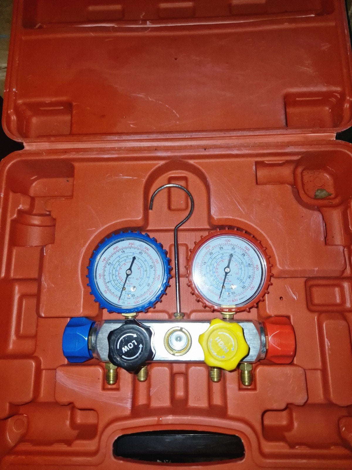 Manometer, Ophalen, Gebruikt, Druk