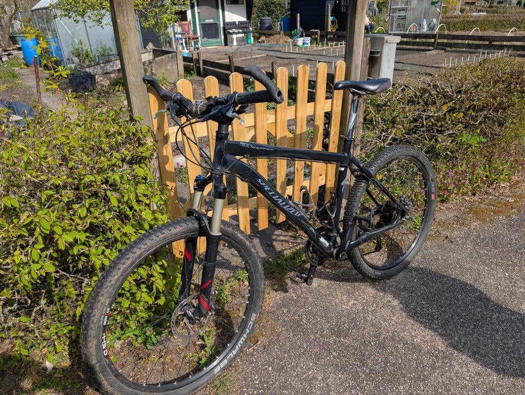 Specialized Rockhopper 26 inch MTB  - XT, Reba, Juicy Four, Gebruikt, Hardtail, 45 tot 49 cm, Schijfrem