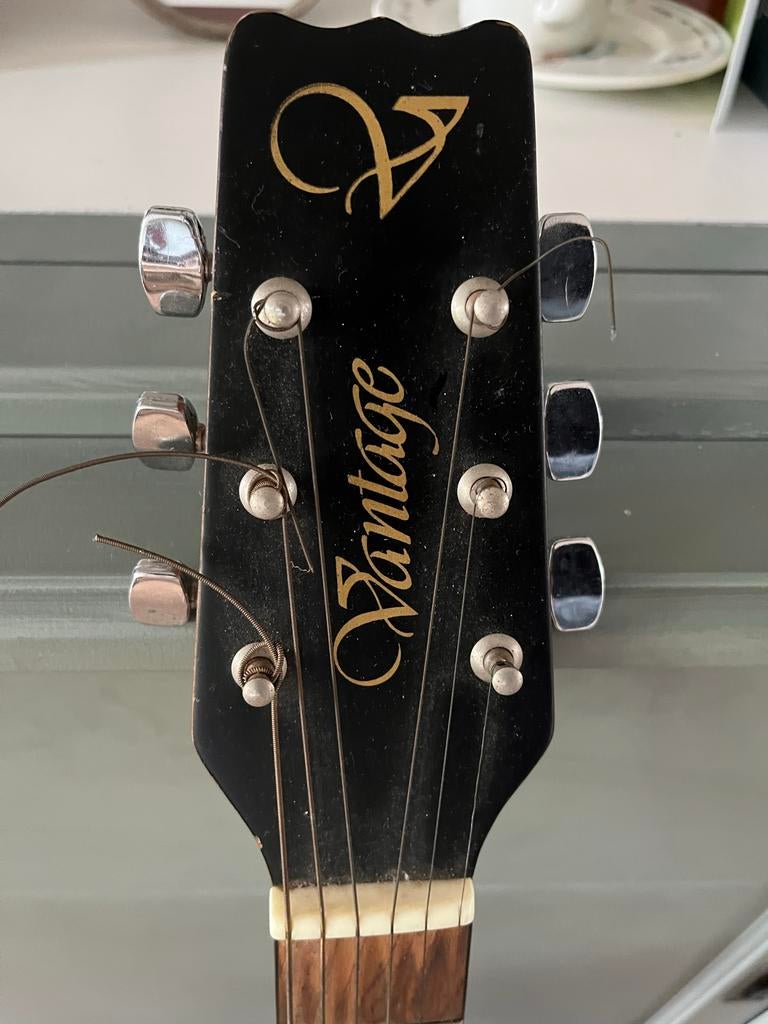 Vantage Gitaar - Goede staat, veel speelplezier!, Muziek en Instrumenten, Ophalen, Gebruikt, Western- of Steelstringgitaar