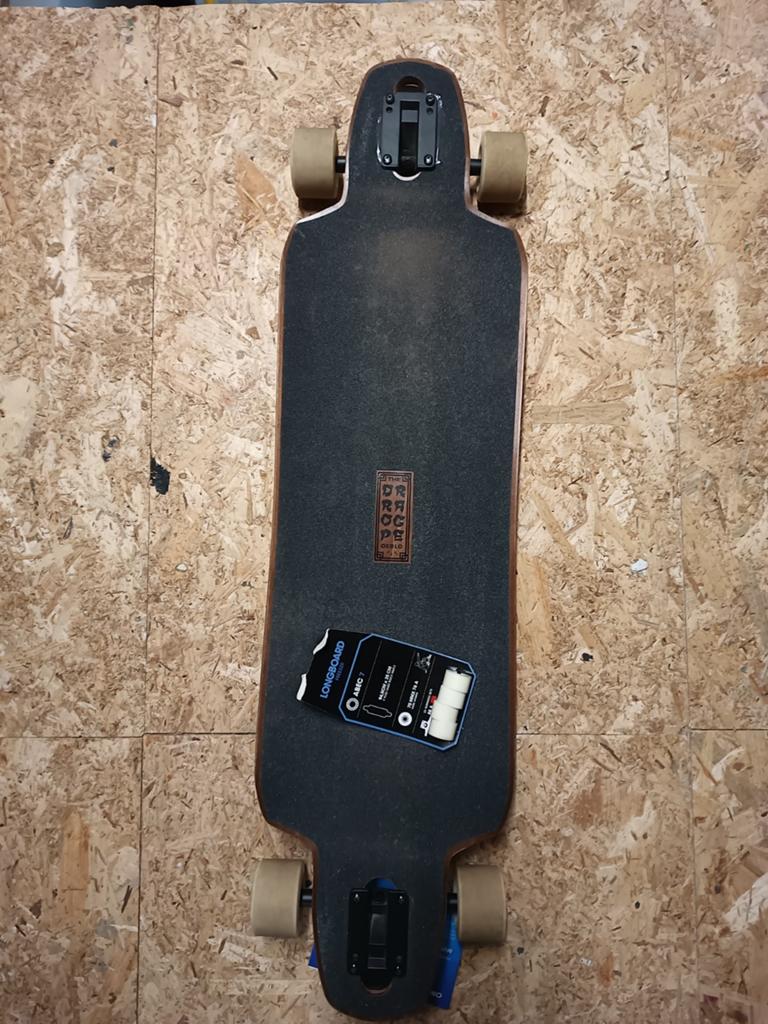 Skateboard lang, Sport en Fitness, Skateboarden, Ophalen of Verzenden, Zo goed als nieuw