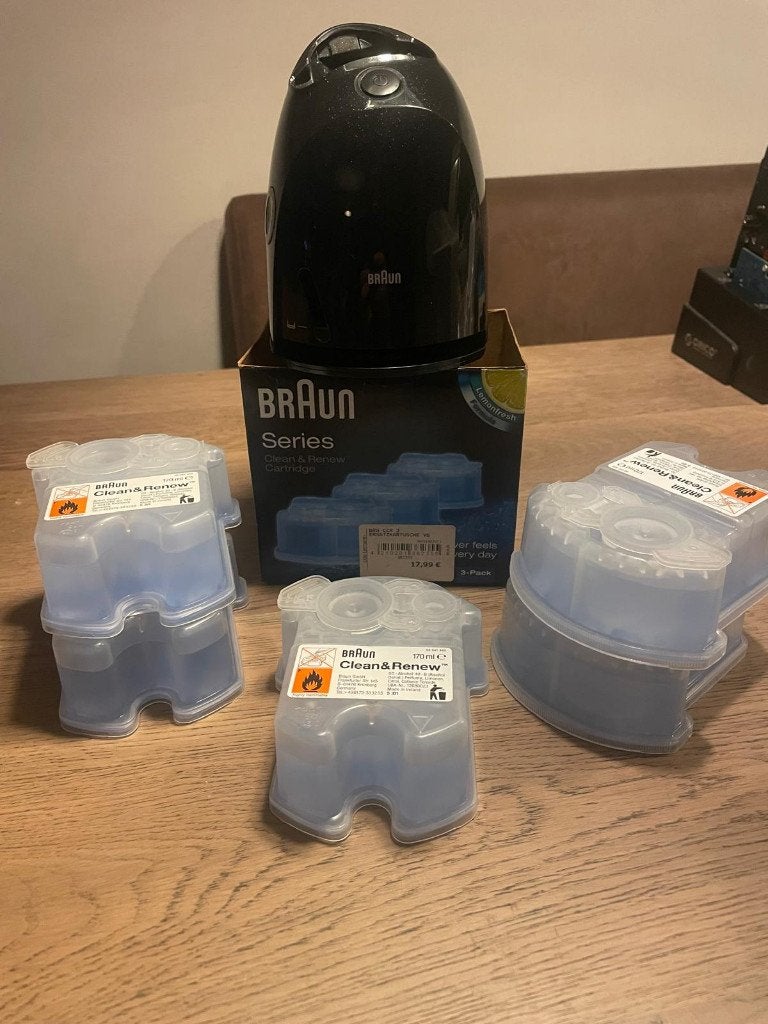 Braun clean & Renew, Ophalen of Verzenden, Nieuw, Scheren en Epileren