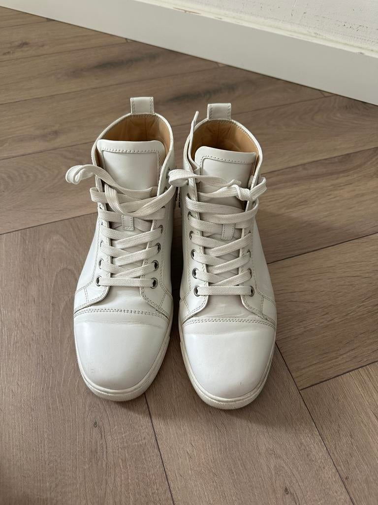 Christian louboutin damessneakers, Ophalen of Verzenden, Zo goed als nieuw, Zwart, Sneakers of Gympen
