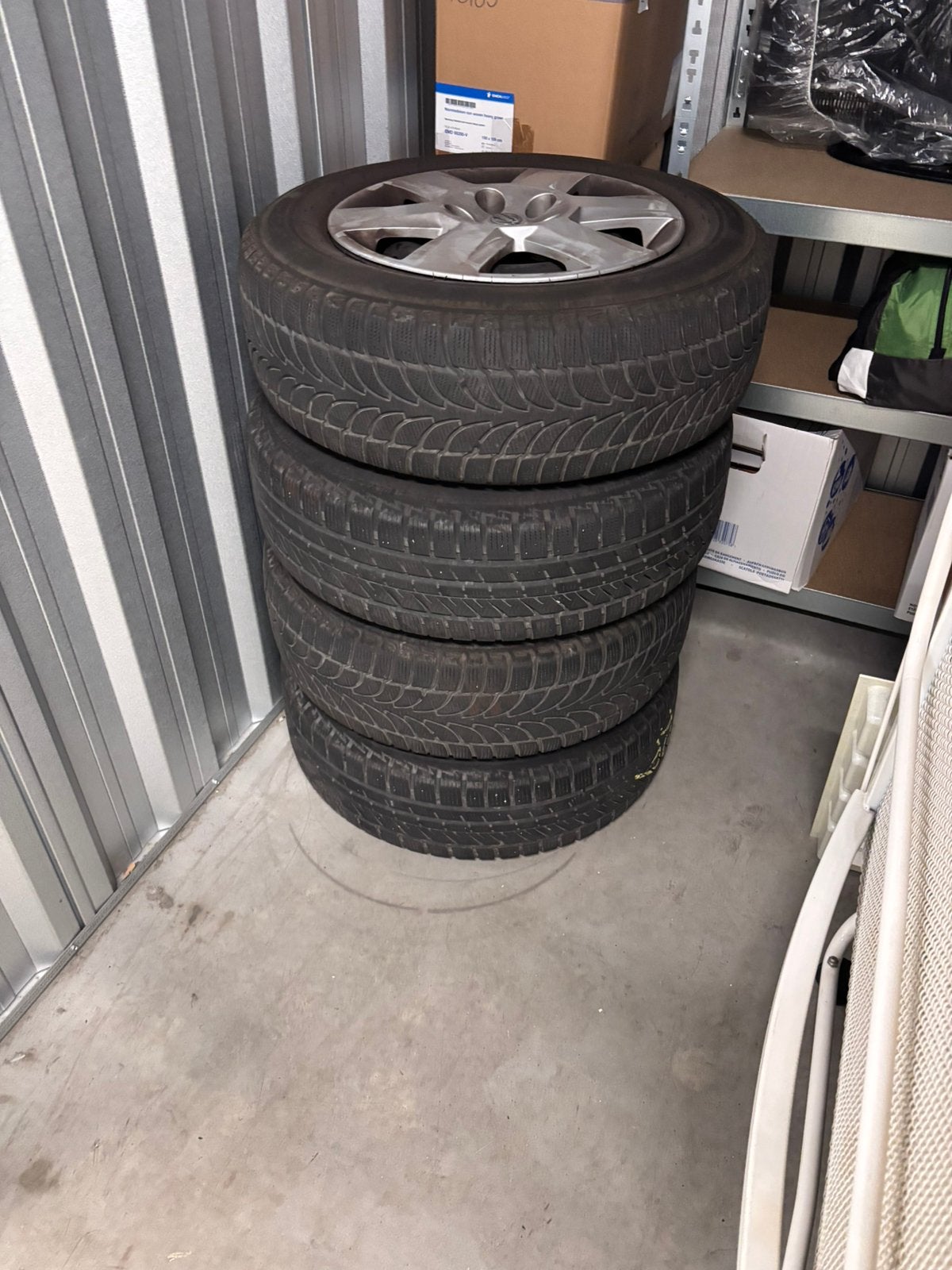 Set winterbanden Bridgestone blizzak lm80 2,5 65 16 98H