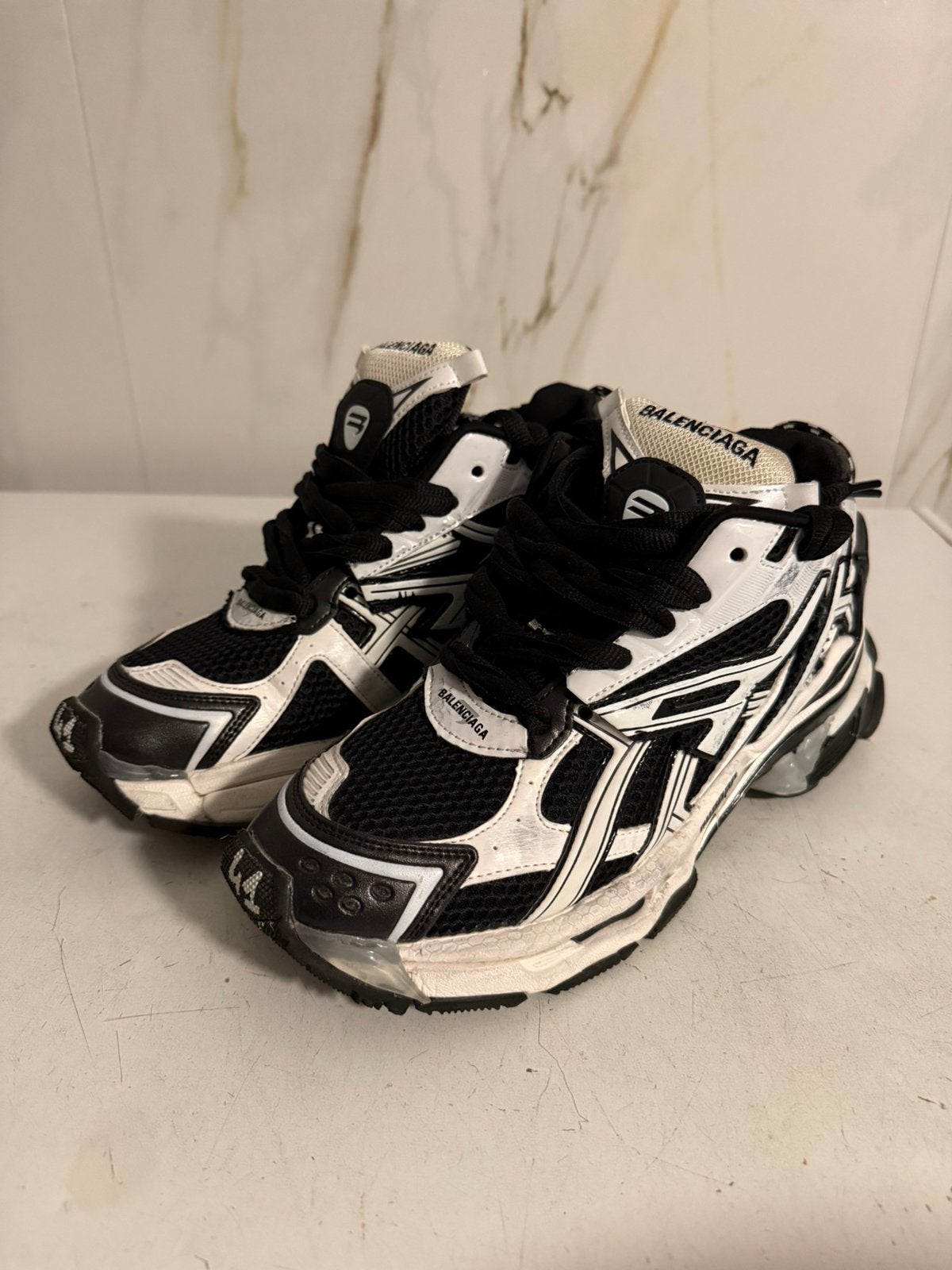 Balenciaga runners zwart/wit, Kleding | Heren, Schoenen, Nieuw, Sneakers of Gympen, Zwart, Ophalen of Verzenden