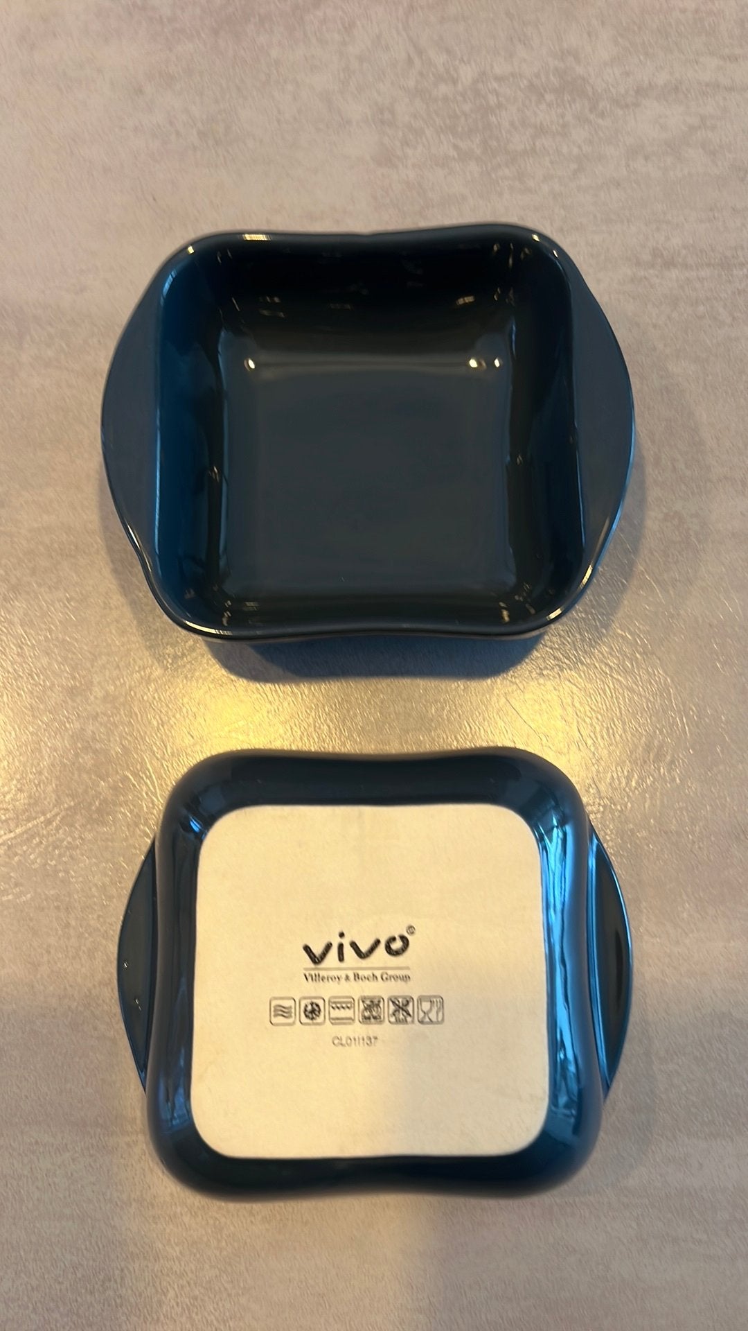 2 Vivo Villeroy en Boch oven schaaltjes, Ophalen of Verzenden, Nieuw