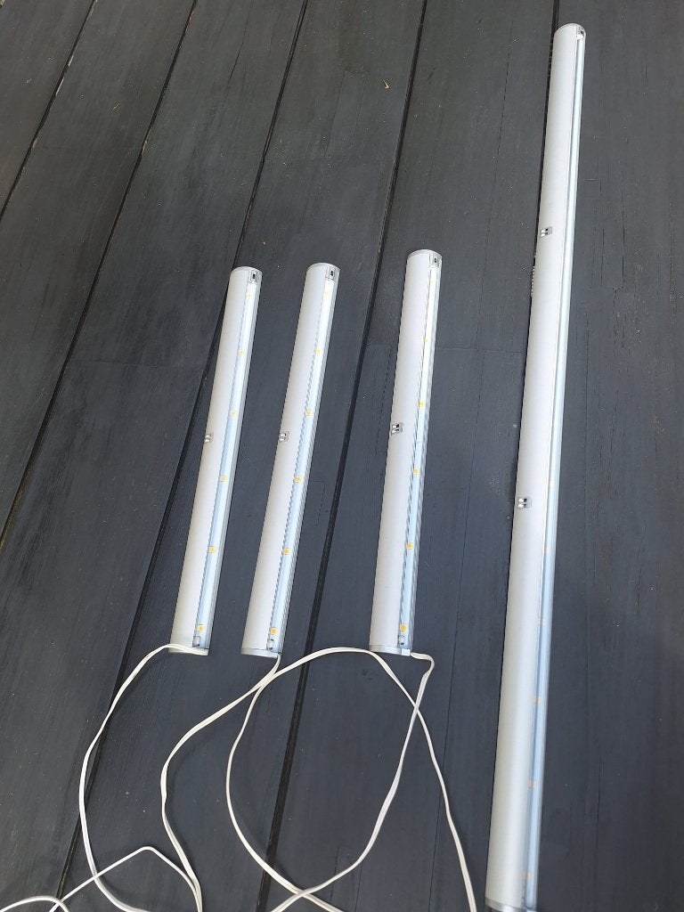 4x Led-strippen kledingkast Ikea Pax, Huis en Inrichting, Minder dan 50 cm, Gebruikt, Ophalen of Verzenden, Minder dan 25 cm