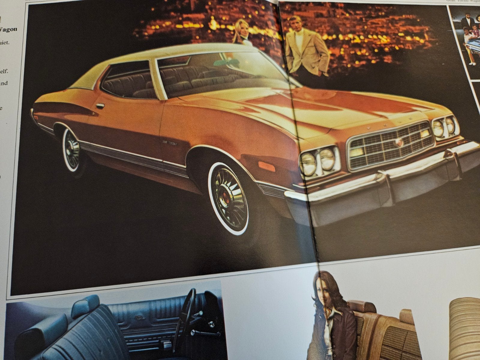 Brochure Ford Torino 1973 USA, Ophalen of Verzenden, Zo goed als nieuw, Ford