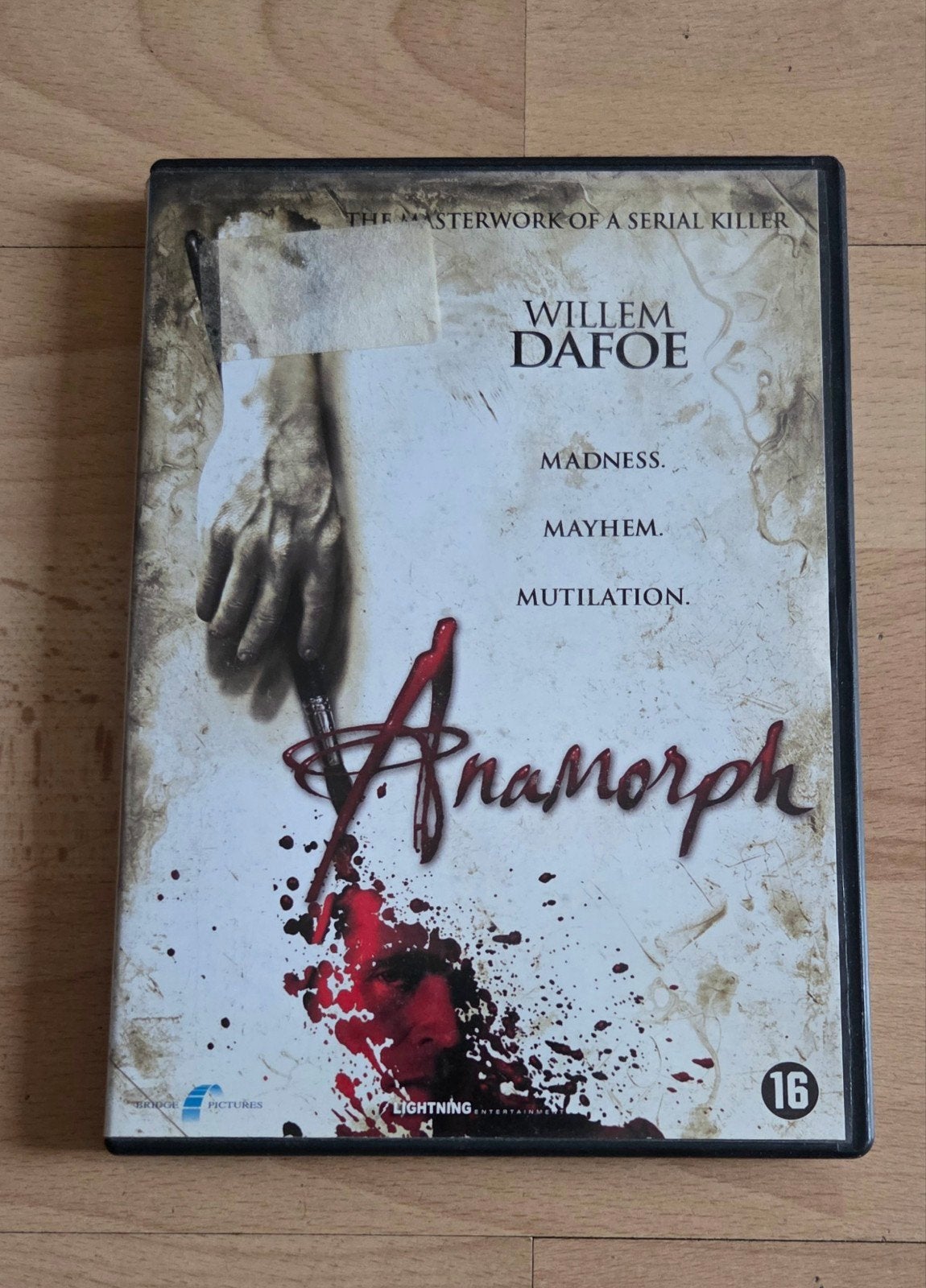 Anamorph, Cd's en Dvd's, Vanaf 16 jaar, Ophalen of Verzenden, Zo goed als nieuw, Actiethriller