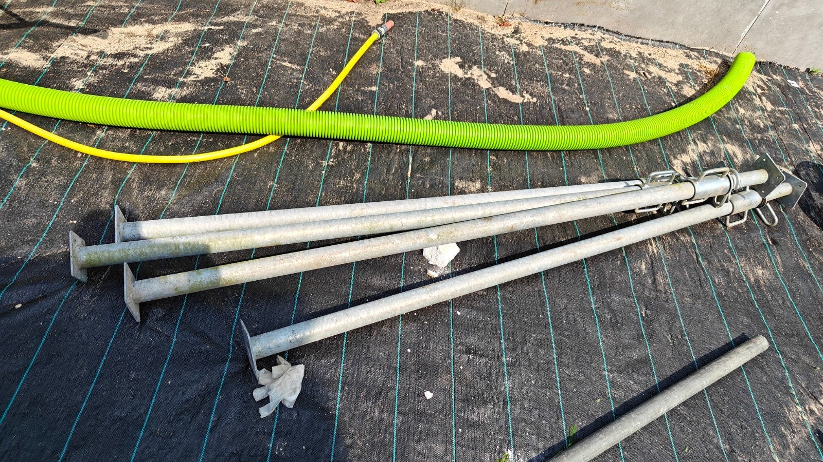 bouw bouwstempels schroefstempels stut stempels stutten, Ophalen, Gebruikt