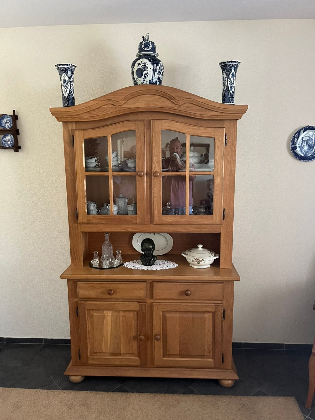 Buffetkast, Huis en Inrichting, Kasten | Buffetkasten, Ophalen, Zo goed als nieuw, 25 tot 50 cm, 200 cm of meer