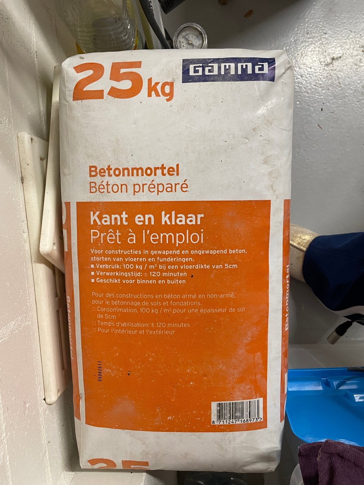GAMMA Betonmortel 25 kg - Kant en klaar, Ophalen, Nieuw