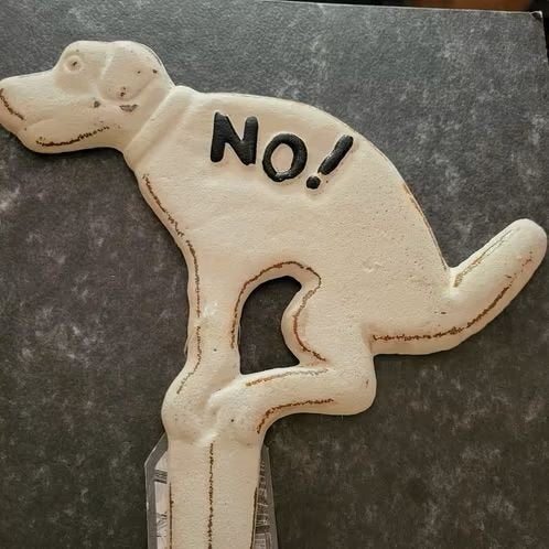 Gietijzer hond, nieuw, Ophalen of Verzenden, Zo goed als nieuw, Hond of Kat, Beeldje of Figuurtje