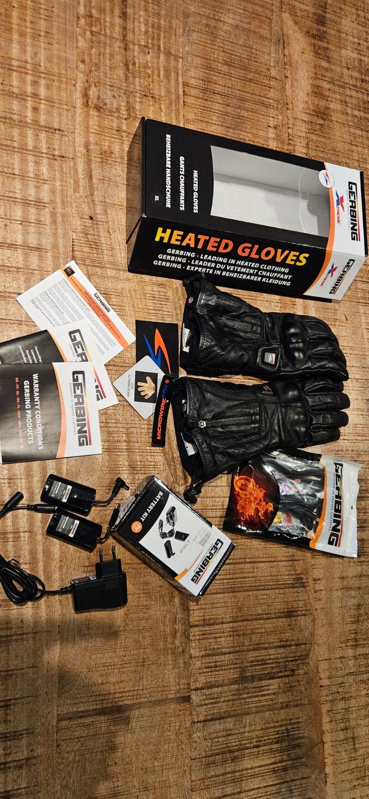 Verwarmde Gerbing Xtreme motorhandschoenen 9,5 incl accu's!, Motoren, Kleding | Motorkleding, Dames, Ophalen of Verzenden, Nieuw zonder kaartje