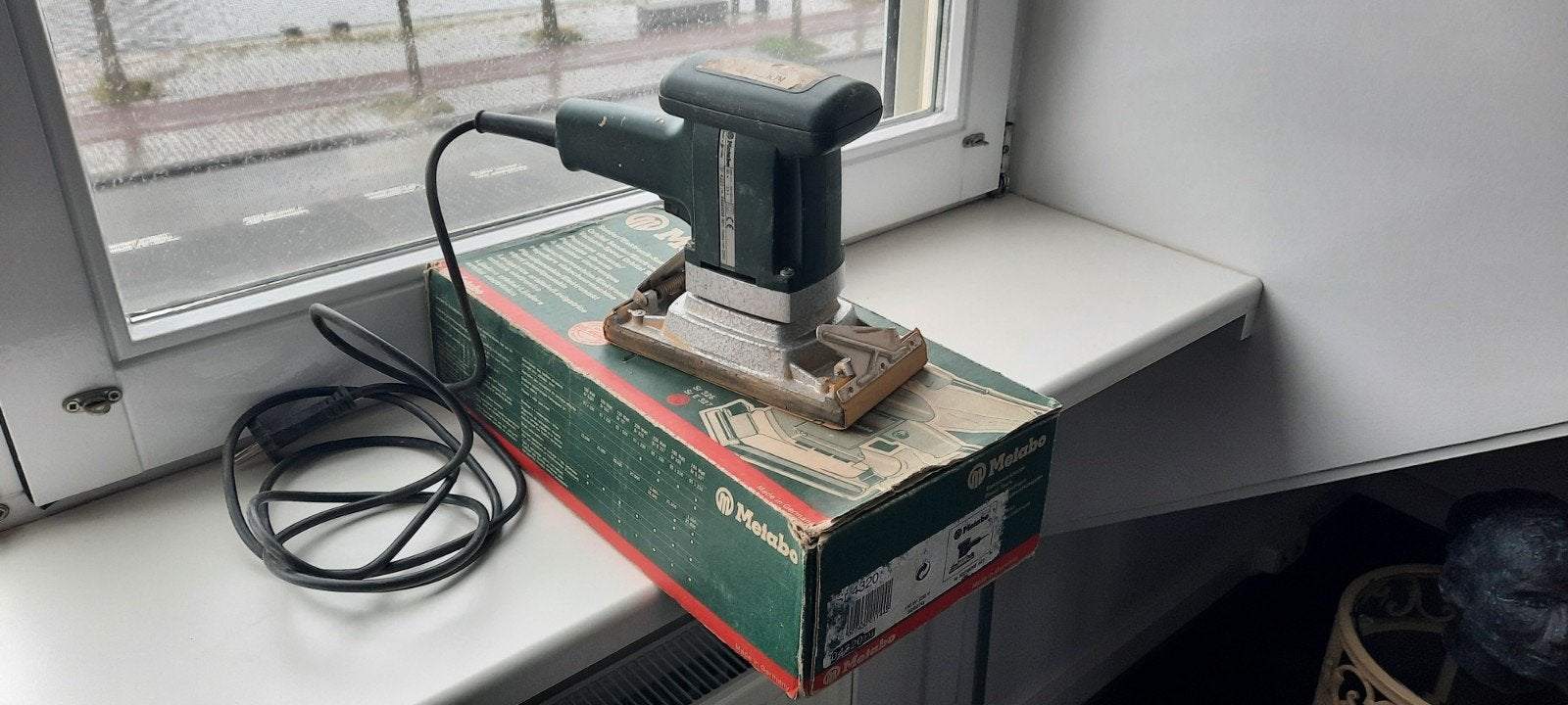 Metabo schuurmachine SR 4320, Ophalen of Verzenden, Gebruikt, Minder dan 600 watt, Vlakschuurmachine