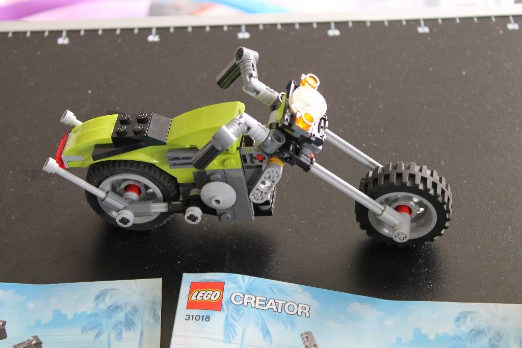 lego creator motor 31018 (3 sets in 1), Lego, Compleet, Ophalen of Verzenden, Zo goed als nieuw
