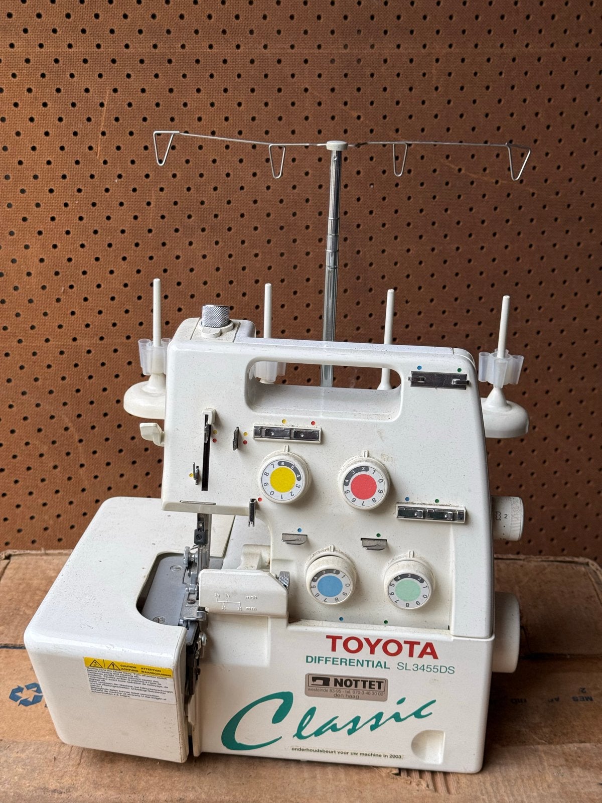 Toyota SL3455DS Lockmachine - Classic Notett, Hobby en Vrije tijd, Ophalen of Verzenden, Gebruikt, Lockmachine, Overige merken