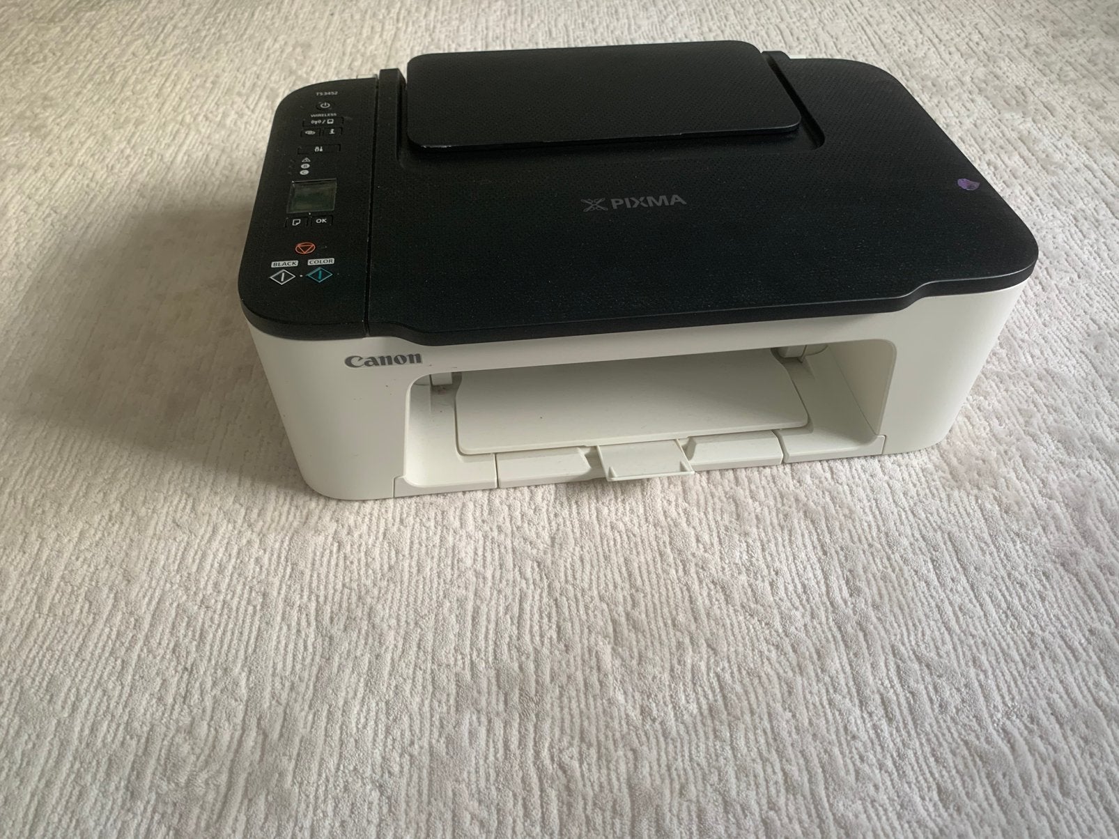 Canon PIXMA TS3452 printer  WiFi, scanner en kopieerapparaat, Inkjetprinter, All-in-one, Zo goed als nieuw, Draadloos