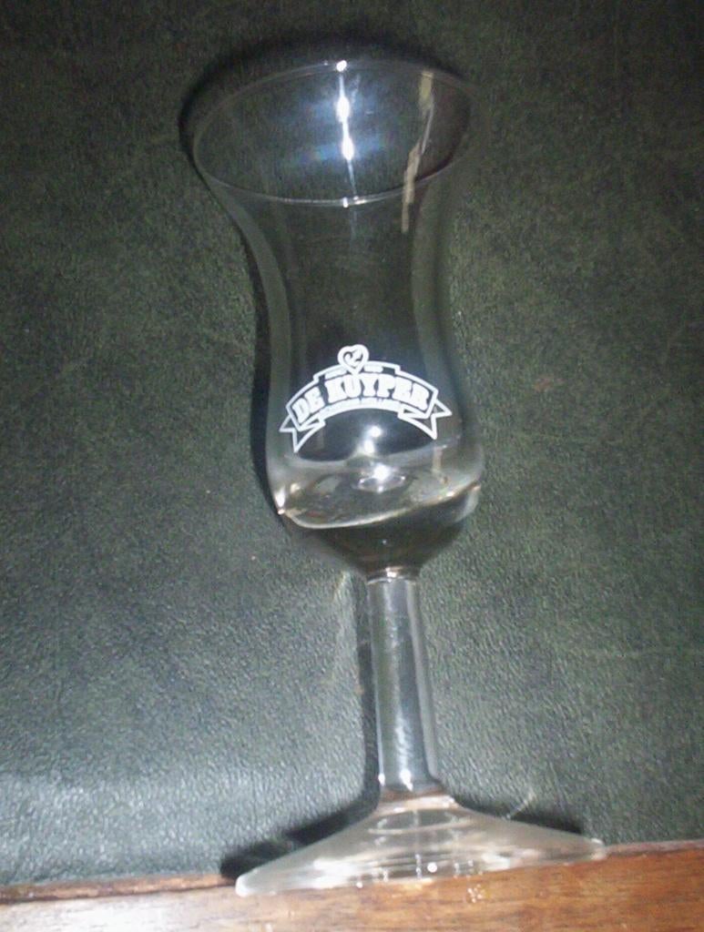 borrelglaasje de kuyper (vlgnr 8) schiedam, Ophalen of Verzenden, Zo goed als nieuw, Borrel- of Shotglas