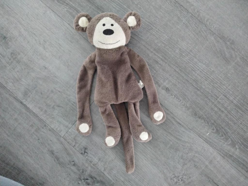 Difrax aap knuffel Mario 38 cm, Ophalen of Verzenden