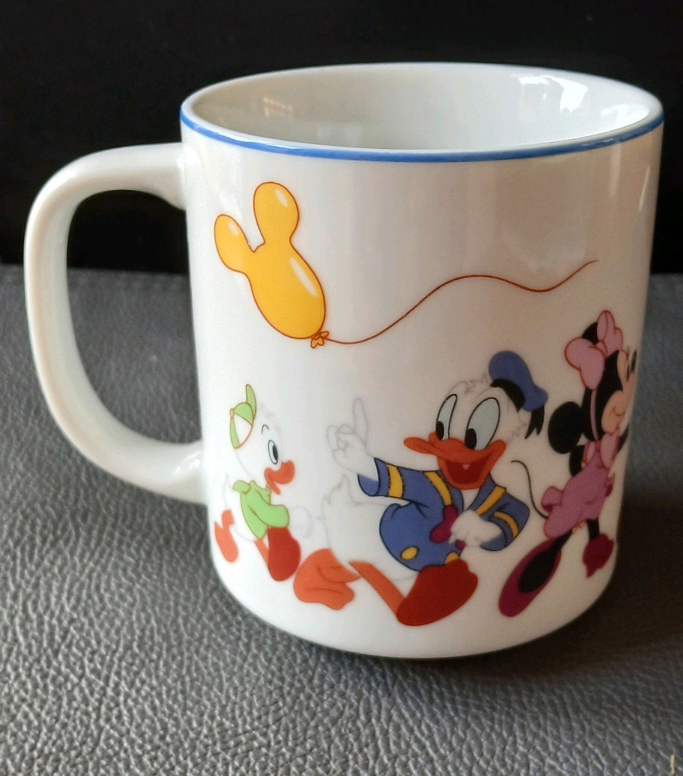 Vintage Disney Mok Mickey & Friends–Made in Japan., Ophalen of Verzenden, Mickey Mouse, Servies