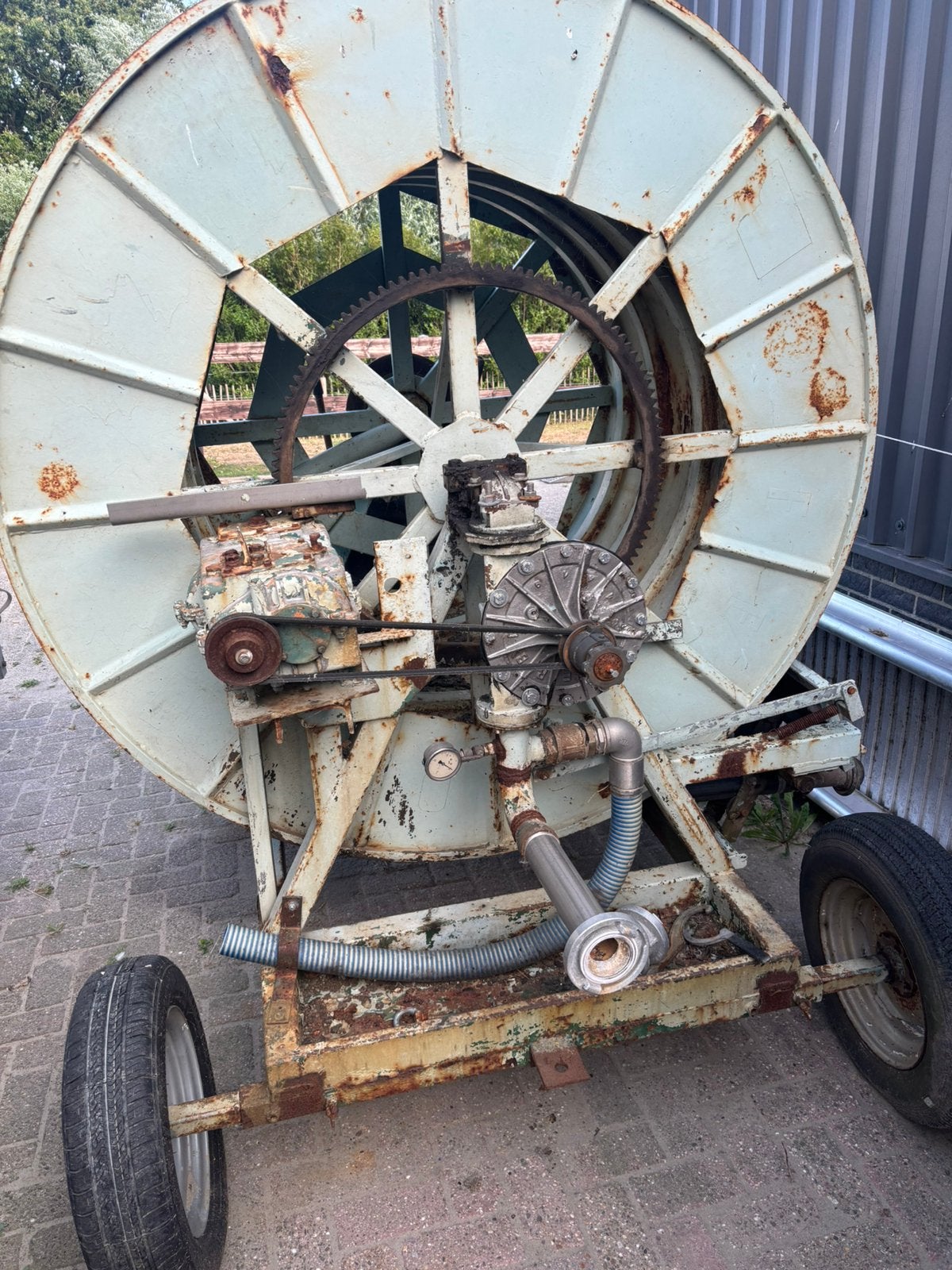 Beregenings haspel 120 63 turbine, Ophalen, Gebruikt, Kanonsproeier