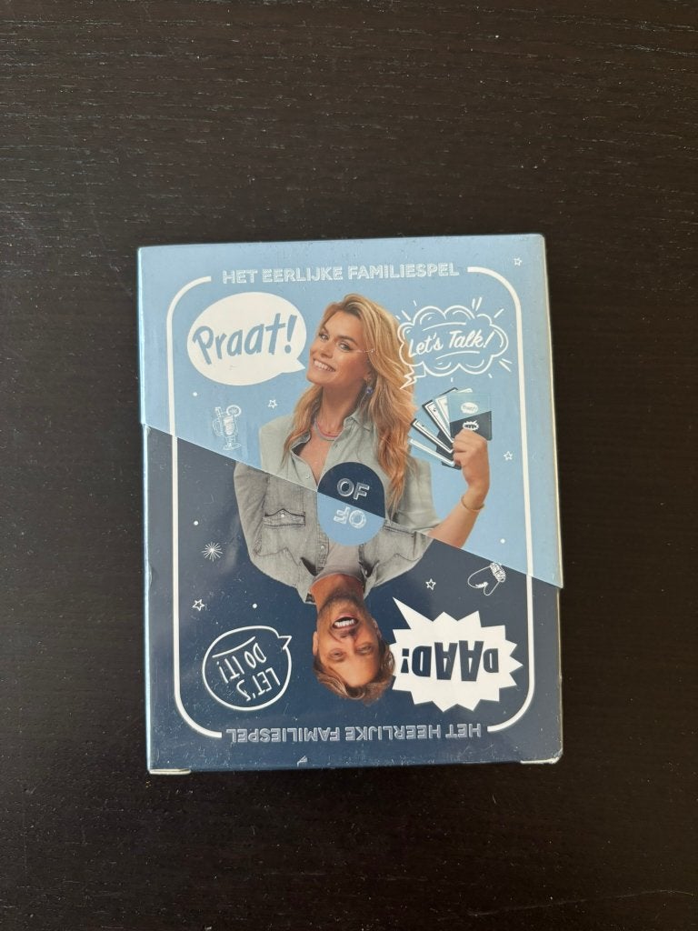 Praat of Daad - Het eerlijke familiespel - Nieuw, Een of twee spelers, Ophalen of Verzenden, Nieuw, Overig