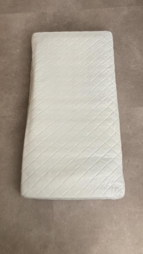 Babymatras 120x60 10cm dik. Peutermatras, Ophalen, Jongetje of Meisje, Wit, Overige typen