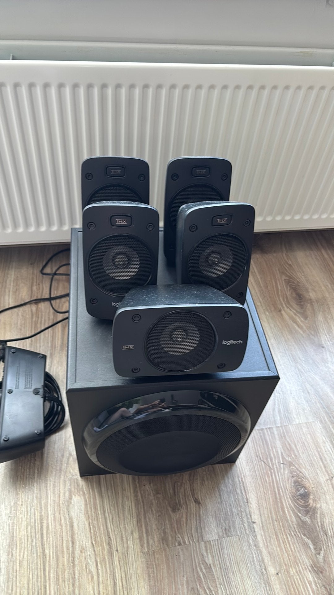 Logitech Z906 5.1 surround set, Computers en Software, Pc speakers, Ophalen, Zo goed als nieuw