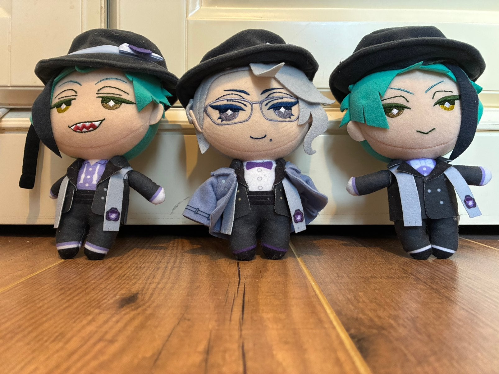 Twisted Wonderland Officiële Plushies Azul Jade Floyd, Ophalen of Verzenden, Gebruikt