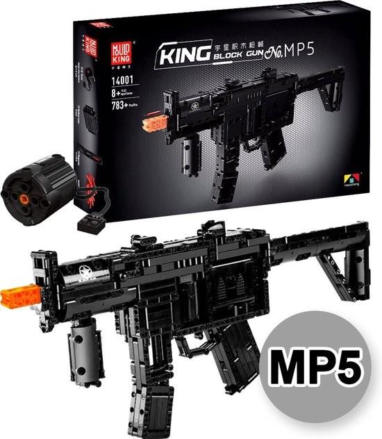Mould King MP5 Machine Gun technic bouwset, Lego, Ophalen of Verzenden, Zo goed als nieuw, Compleet
