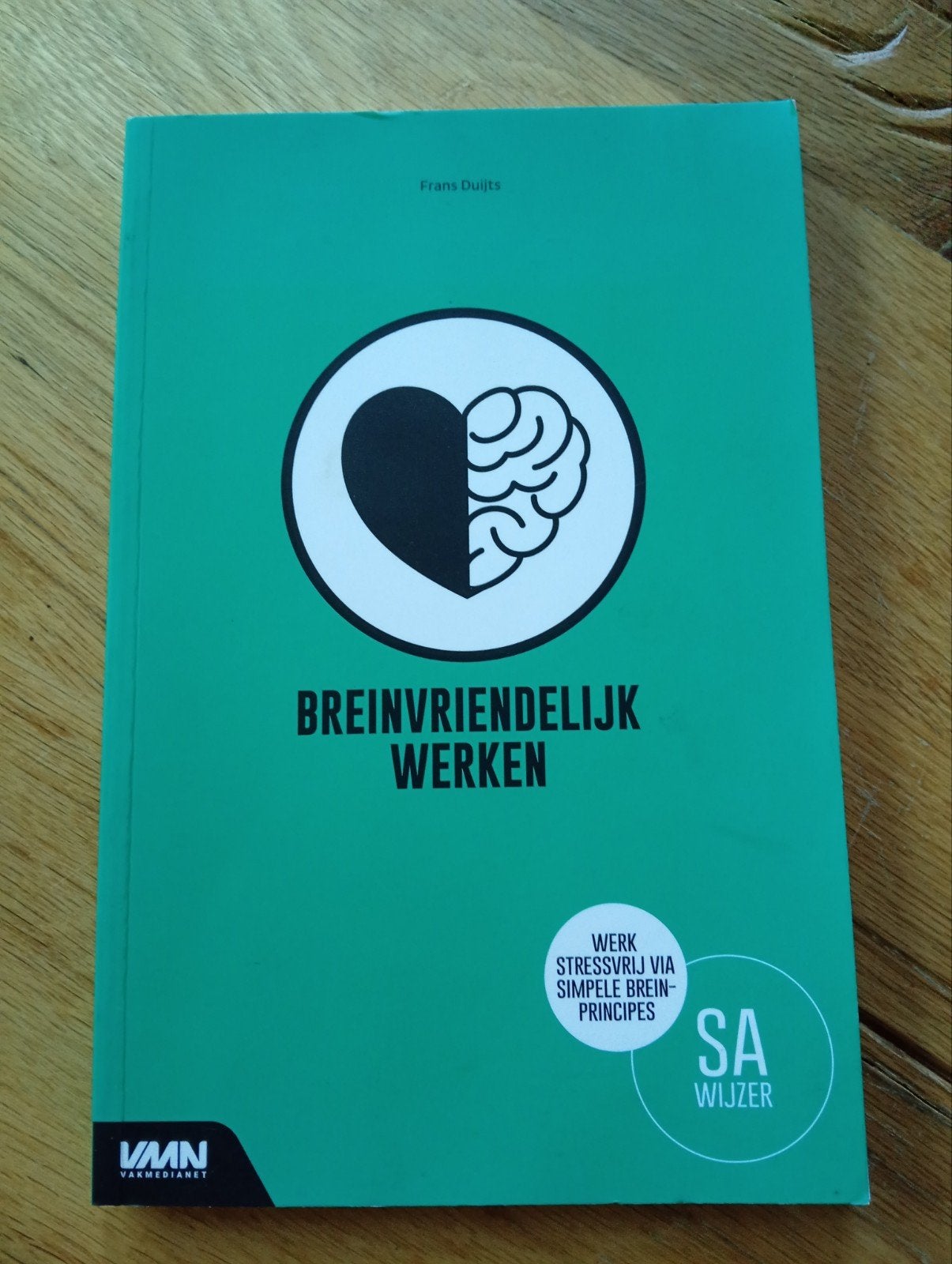 Breinvriendelijk Werken - Frans Duijts, Ophalen of Verzenden, Zo goed als nieuw, Frans Duijts