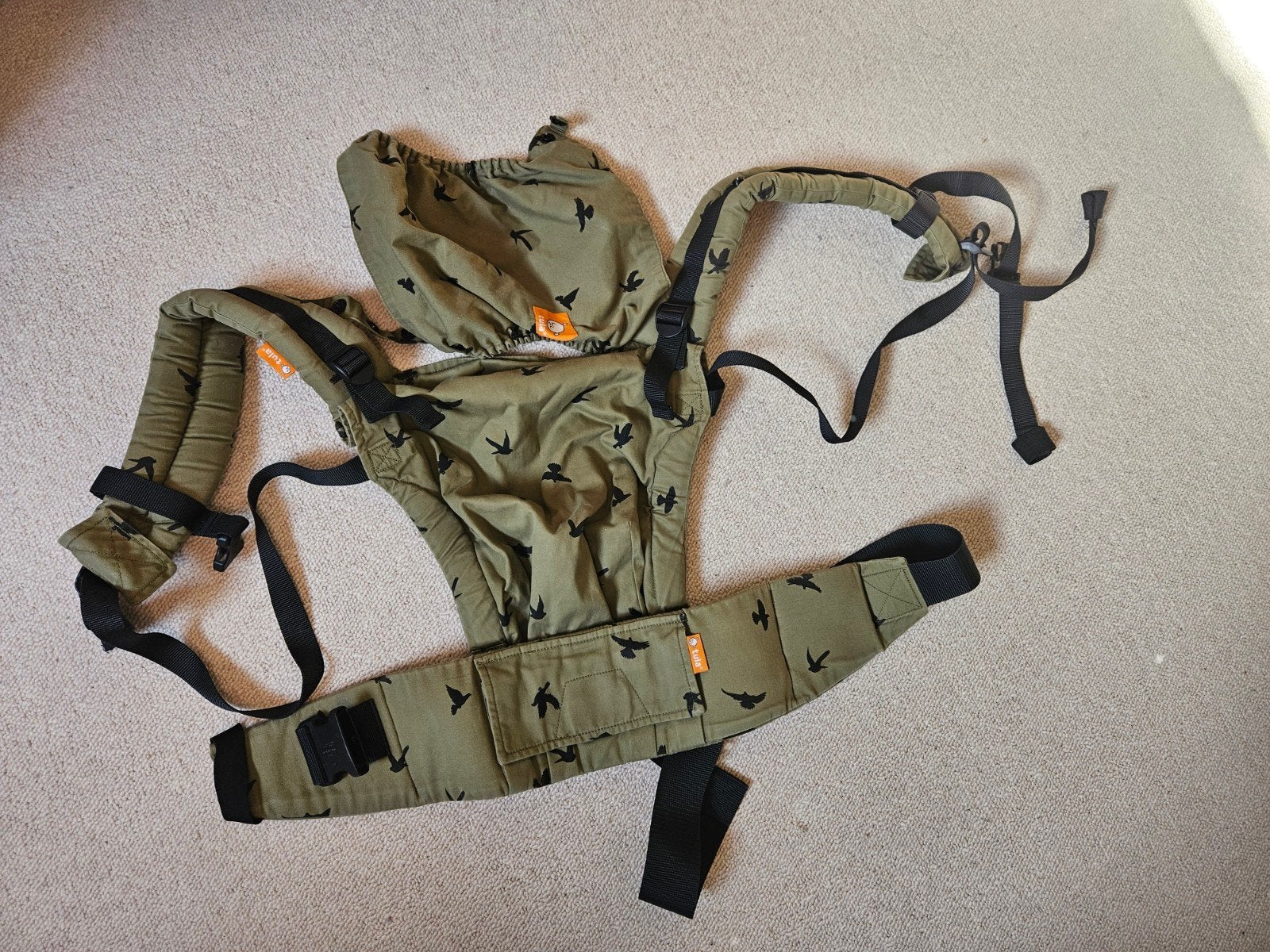 Thule free to grow draagzak baby, Kinderen en Baby's, Overige merken, Gebruikt, Buik of Rug, Ophalen of Verzenden